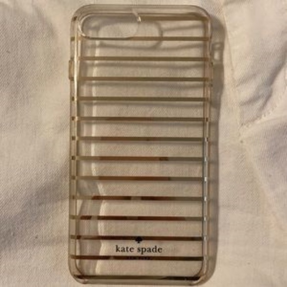 Kate Spade Metallic Striped Phone Case